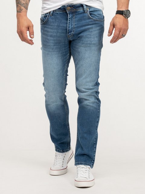 Lorenzo Loren Regular-fit-Jeans Herren Jeans Stretch LL-4002 günstig online kaufen