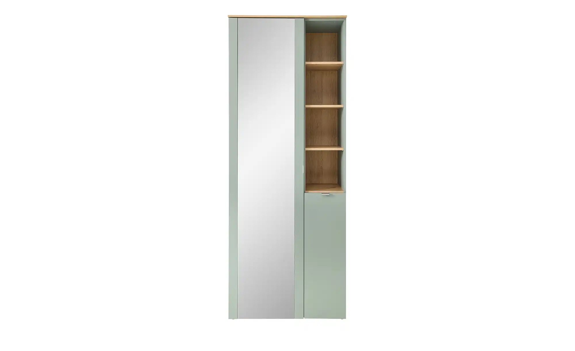 Innostyle Garderobenschrank in Schilfgrün matt - 78x202x38 (BxHxT) günstig online kaufen