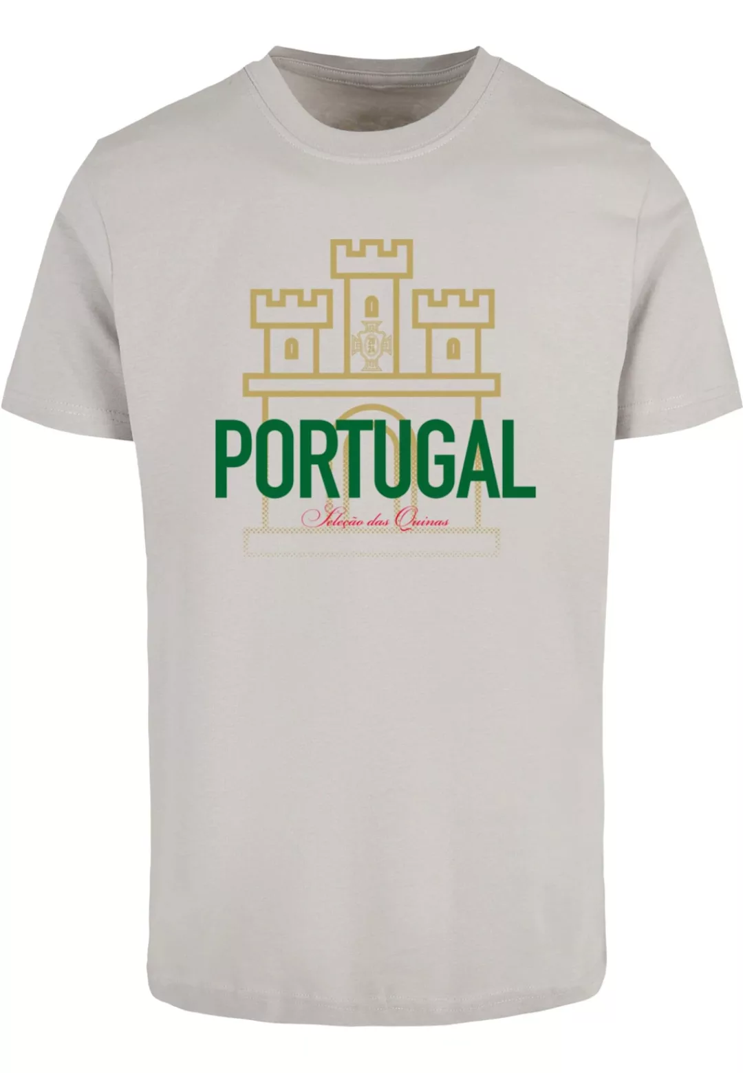 MisterTee T-Shirt "MisterTee Castelo Portugues Tee" günstig online kaufen