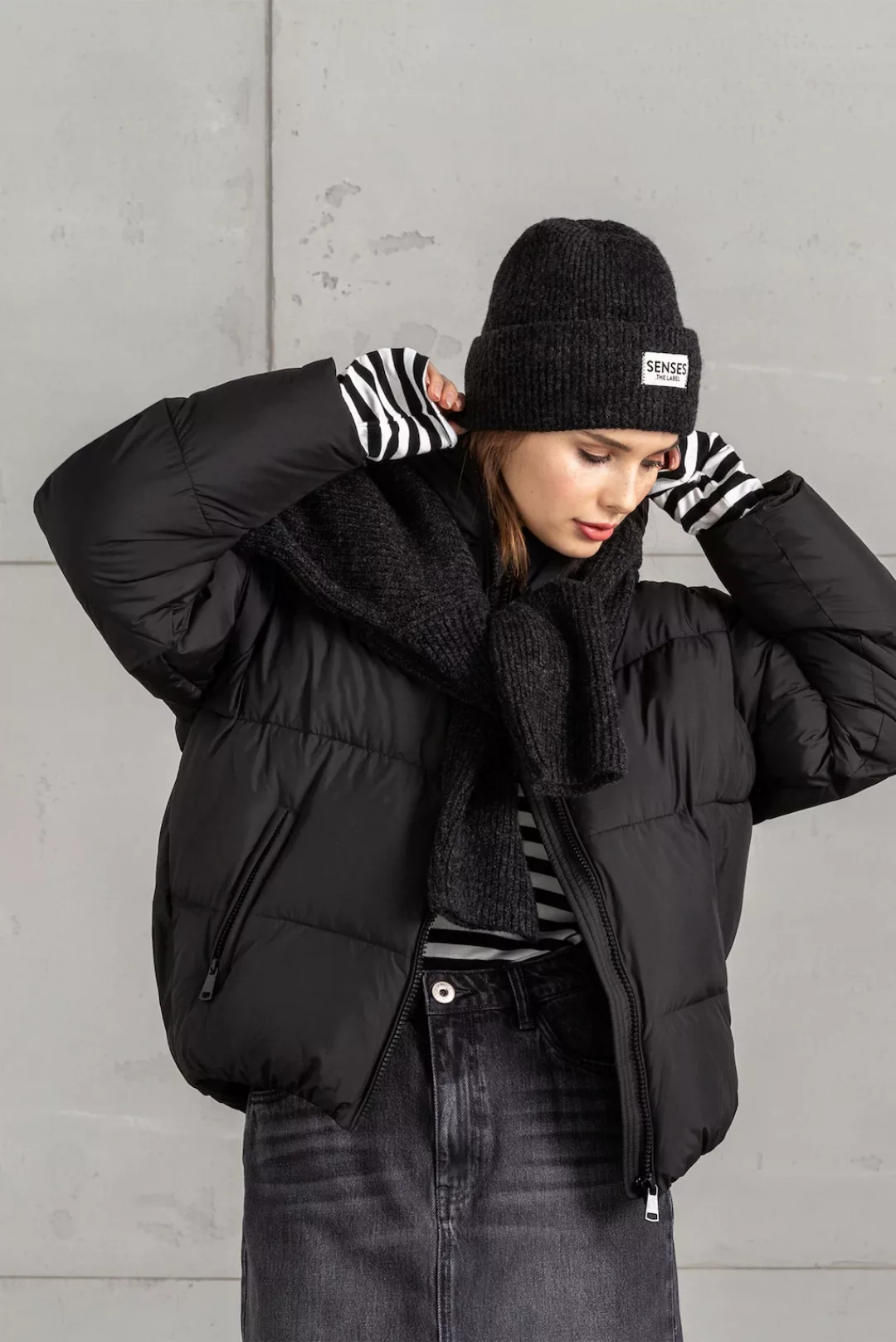 SENSES.THE LABLE Winterjacke, mit Kapuze günstig online kaufen