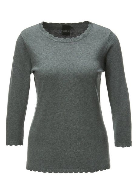 MADELEINE Strickpullover Pullover mit 1/2 Arm günstig online kaufen