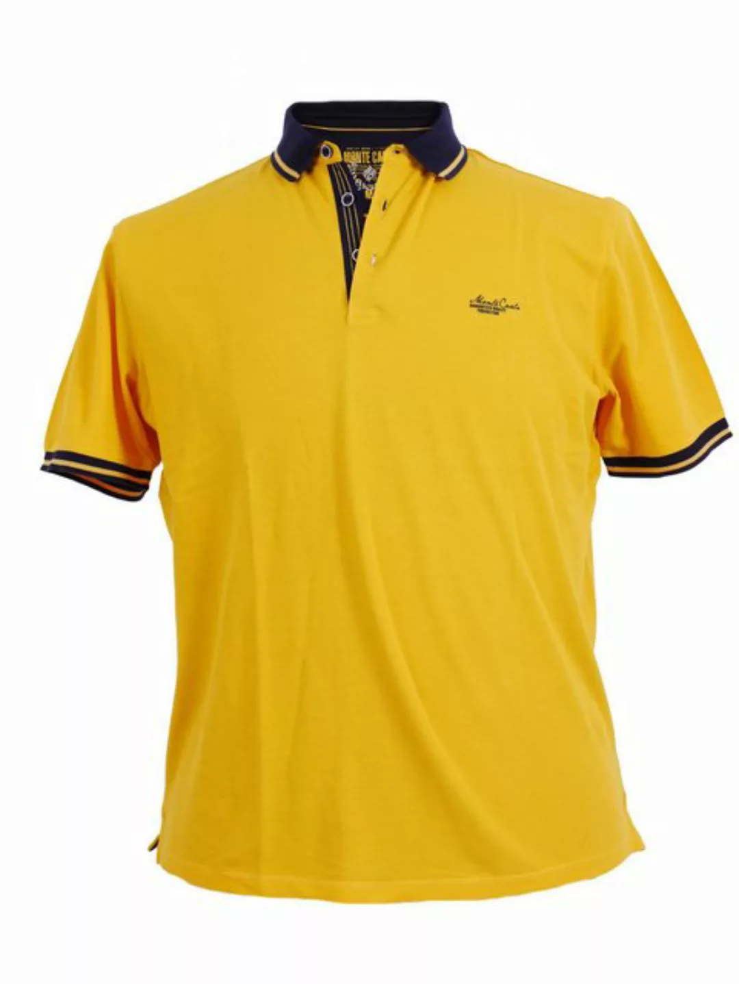 Mode Monte Carlo Poloshirt Poloshirt mit Strickkraken von Monte Carlo, gelb günstig online kaufen