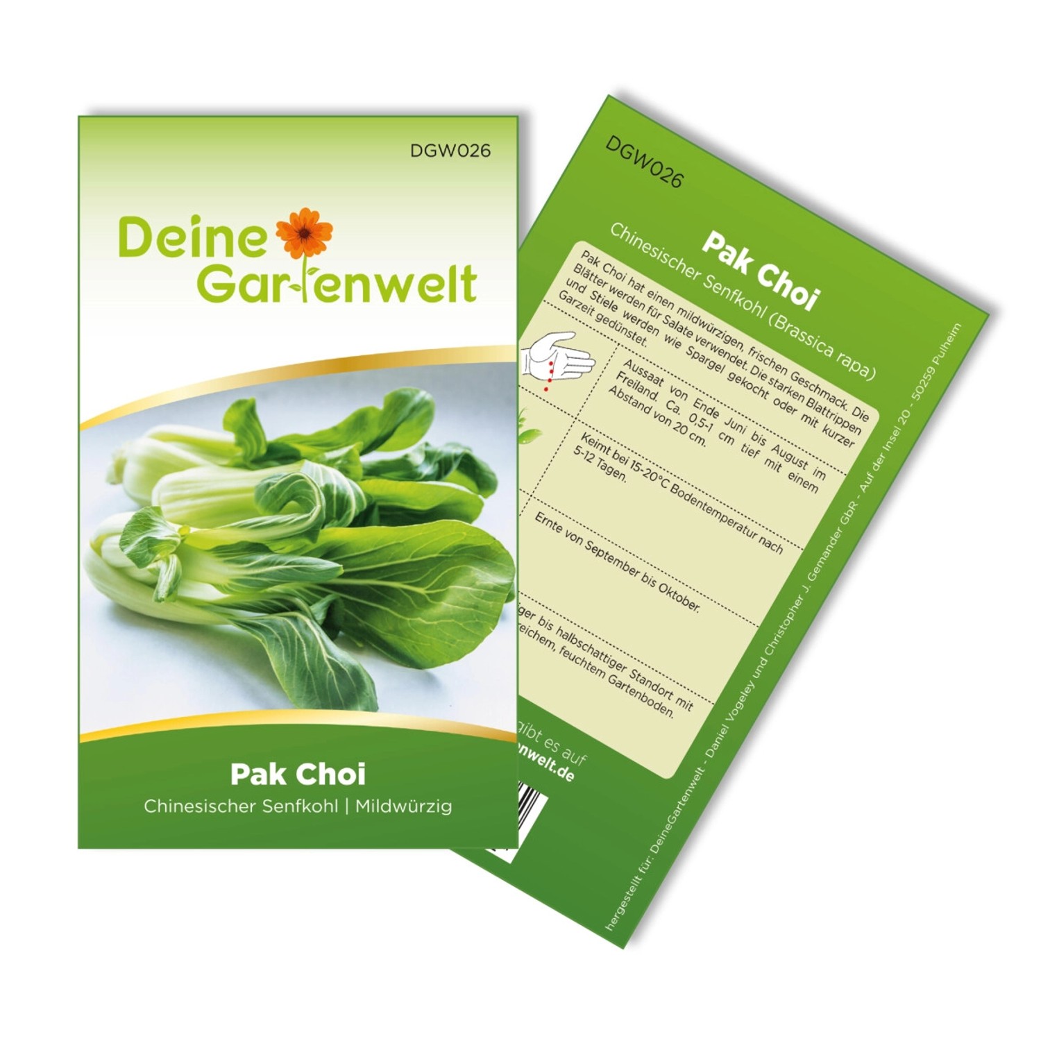 Deine Gartenwelt Pak Choi Samen günstig online kaufen