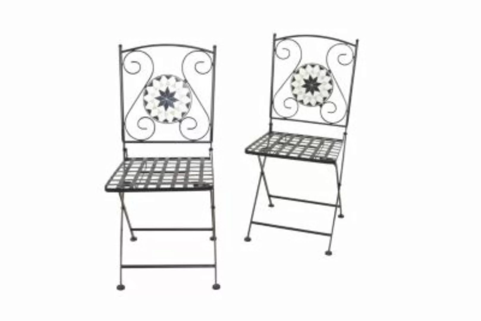 Stuhl-Set (2Stück) Bamberg schwarz günstig online kaufen
