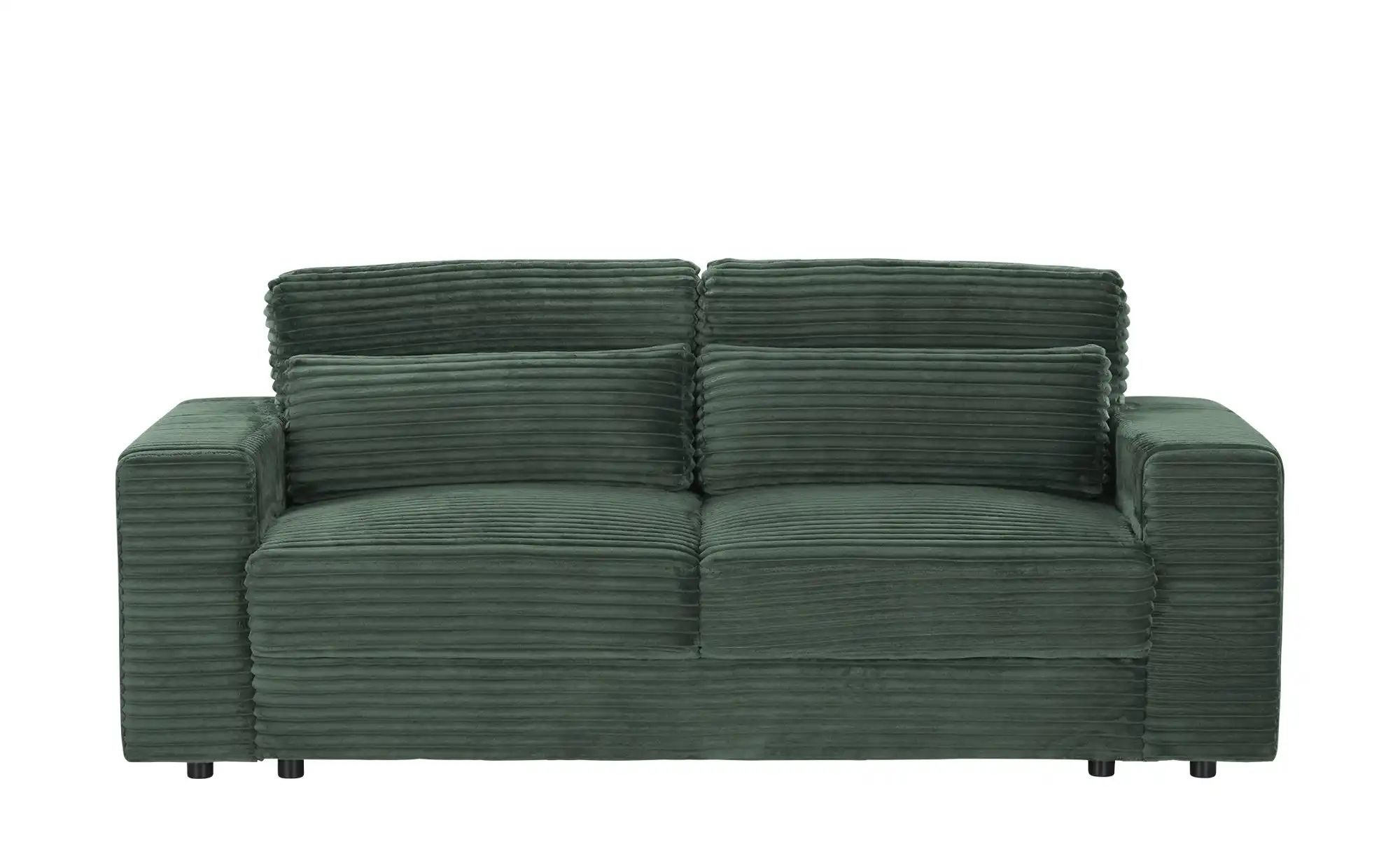 Big Sofa  Branna ¦ grün ¦ Maße (cm): B: 209 H: 89 T: 102 Polstermöbel > Sof günstig online kaufen