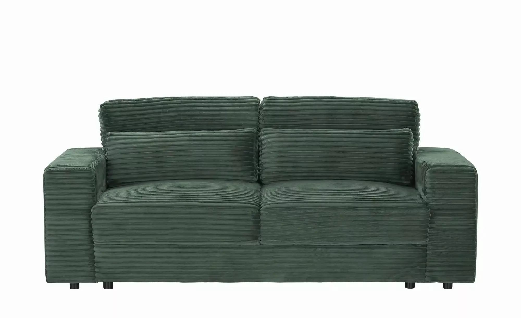 Big Sofa  Branna ¦ grün ¦ Maße (cm): B: 209 H: 89 T: 102 Polstermöbel > Sof günstig online kaufen