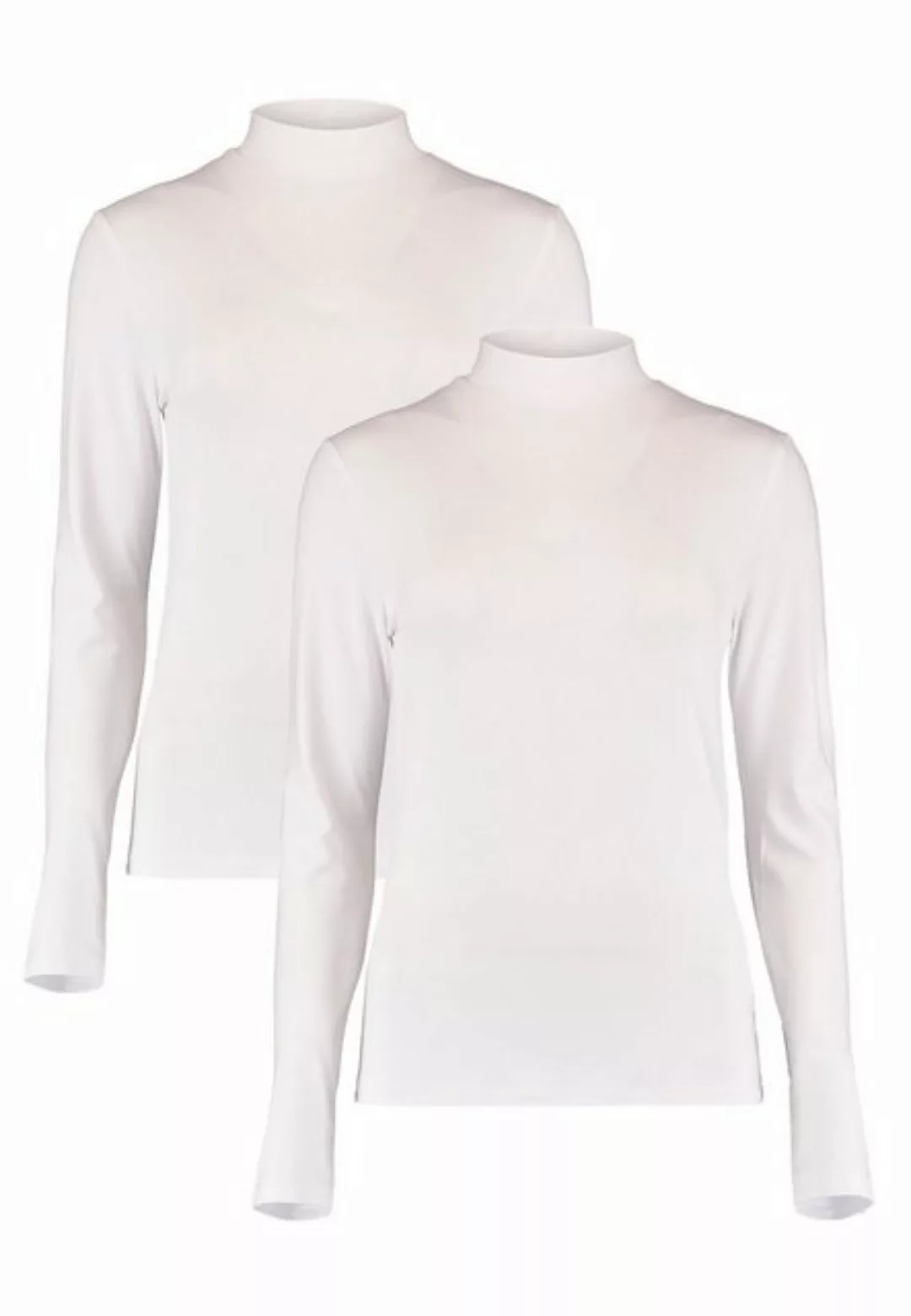 HaILY’S T-Shirt Langarm Shirt 2-er Stück Set Stehkragen Top Ki44mmy (2-tlg) günstig online kaufen