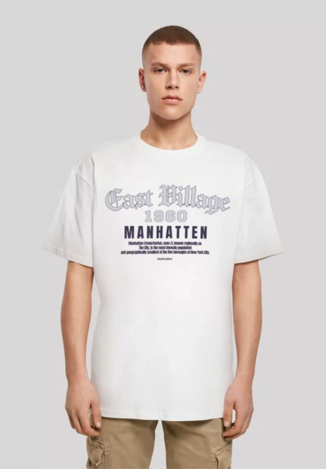 F4NT4STIC T-Shirt "East Village Manhatten OVERSIZE TEE", Print günstig online kaufen