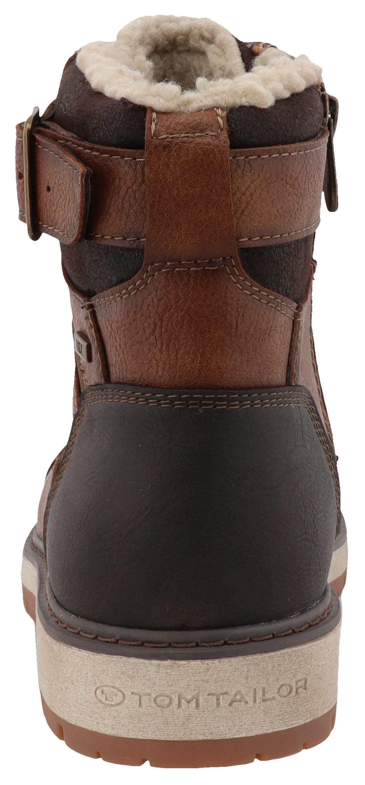 TOM TAILOR Winterboots, Outdoorschuh, Winterstiefel, Schnürboots günstig online kaufen