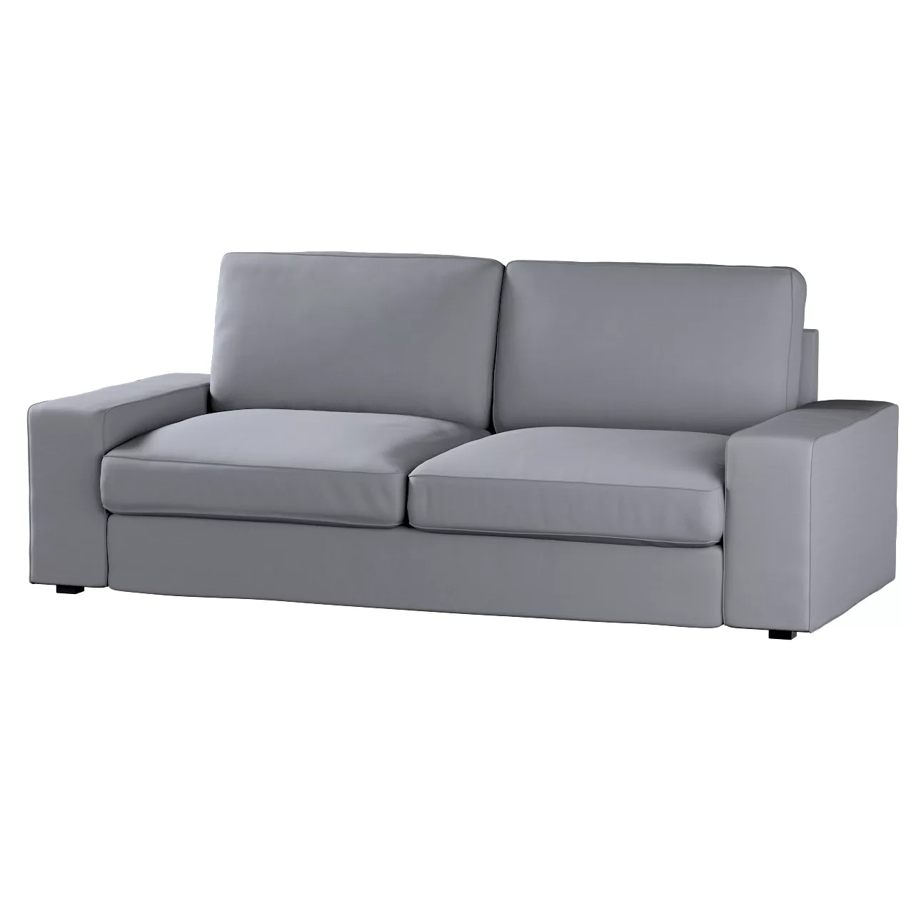 Bezug für Kivik 3-Sitzer Sofa, grau, Bezug für Sofa Kivik 3-Sitzer, Cotton günstig online kaufen