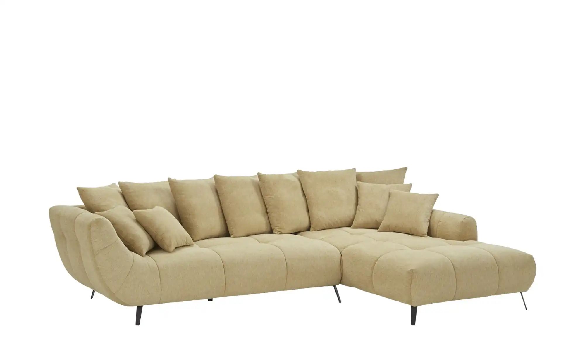 bobb Ecksofa  Bellani III ¦ gelb ¦ Maße (cm): B: 279 H: 98 T: 192 Polstermö günstig online kaufen