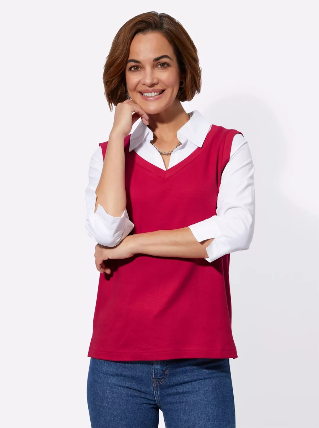 Classic Basics 2-in-1-Shirt "Shirt 2 in 1", (1 tlg.) günstig online kaufen