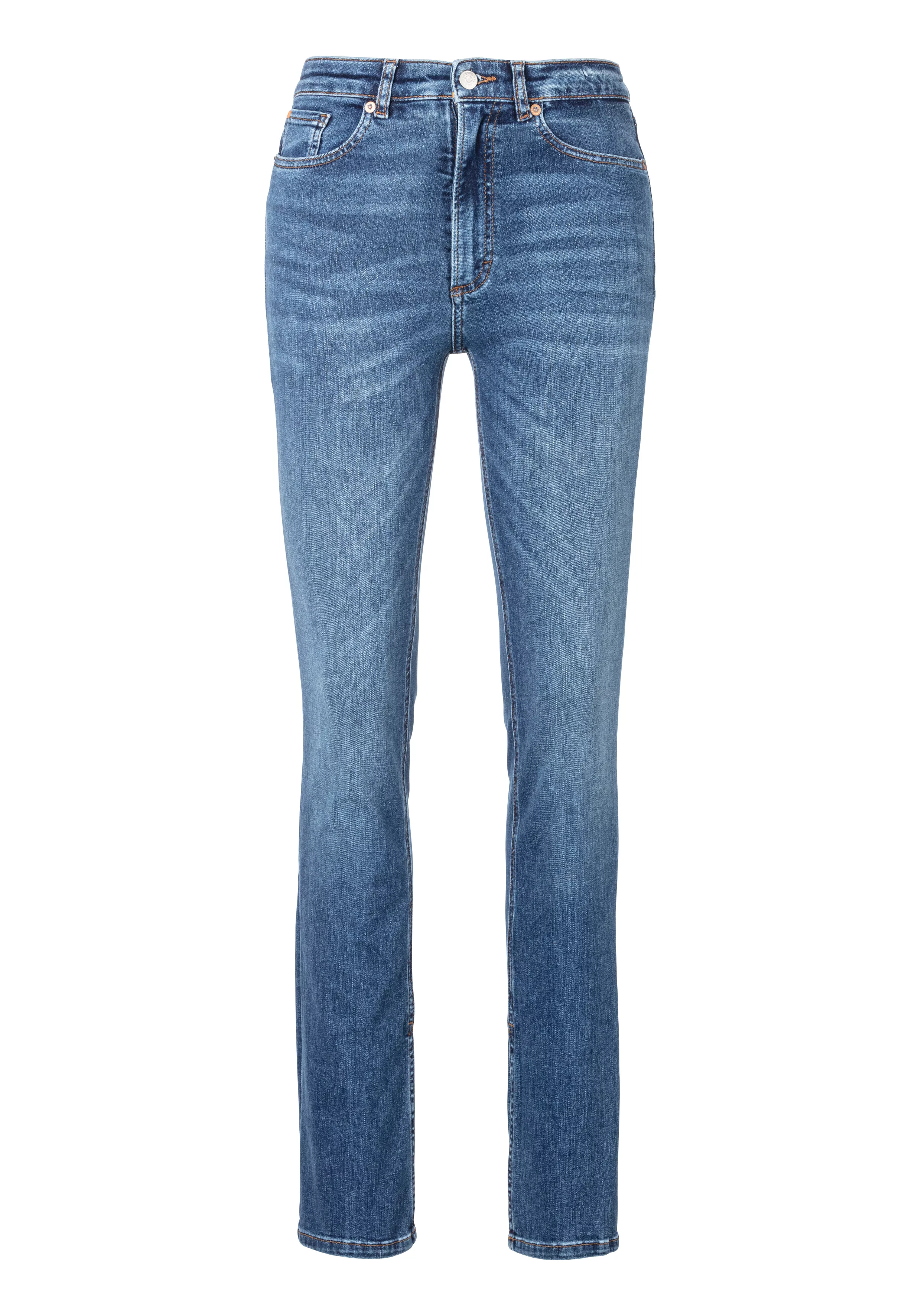 BOSS ORANGE Slim-fit-Jeans C_ROSA HR 2.0 mit Leder-Badge günstig online kaufen