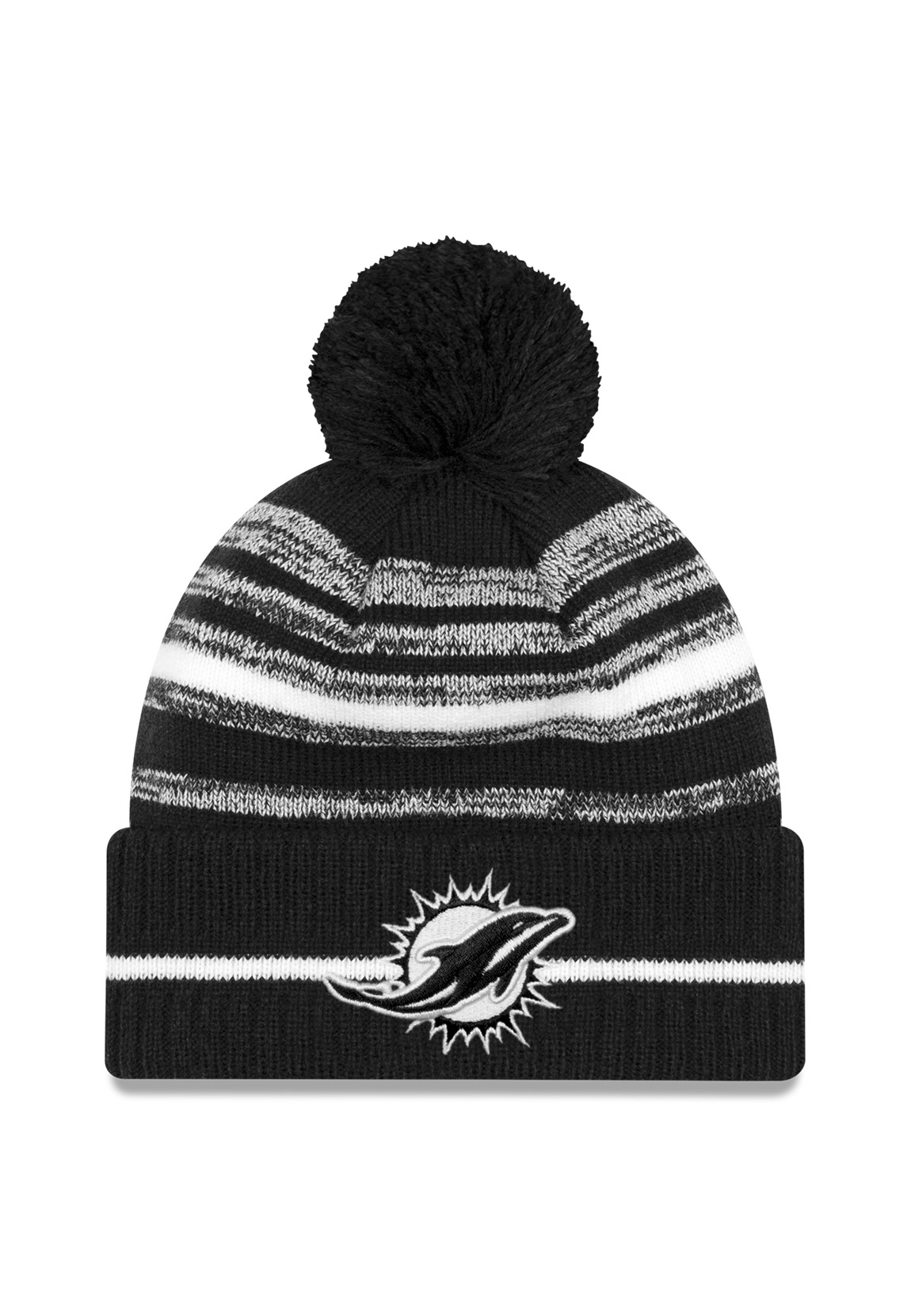 New Era NFL21 Sport Knit Beanie MIAMI DOLPHINS Schwarz günstig online kaufen