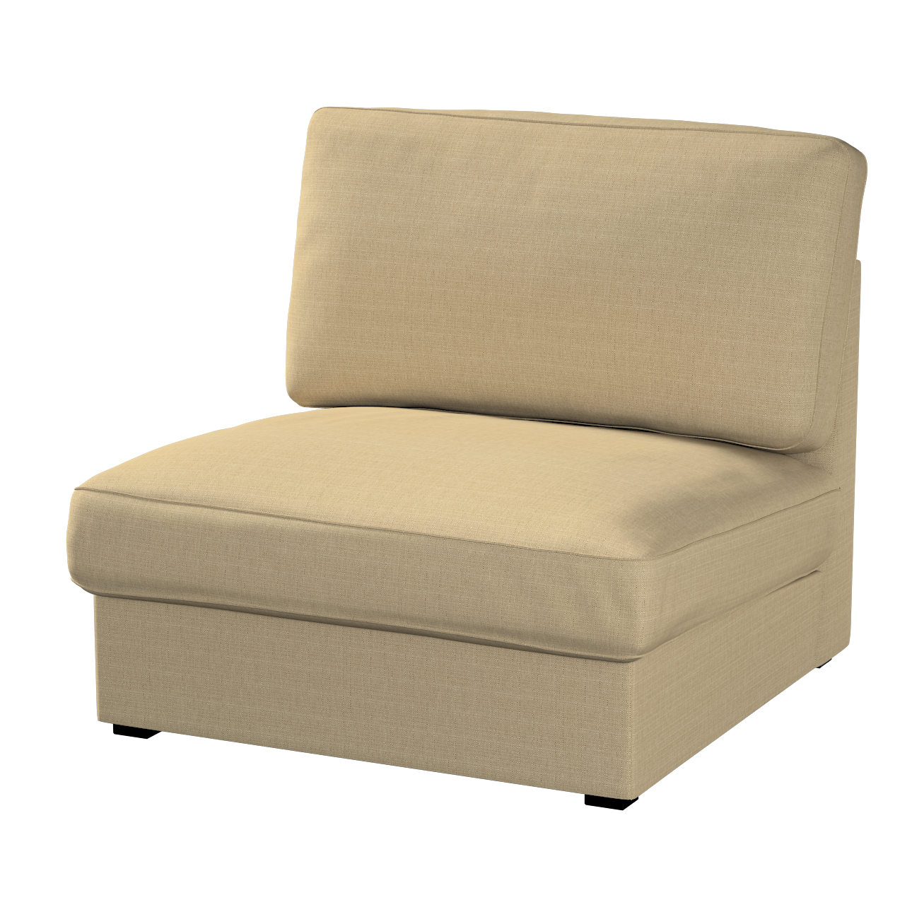 Bezug für Kivik Sessel nicht ausklappbar, dunkelbeige, Bezug für Sessel Kiv günstig online kaufen