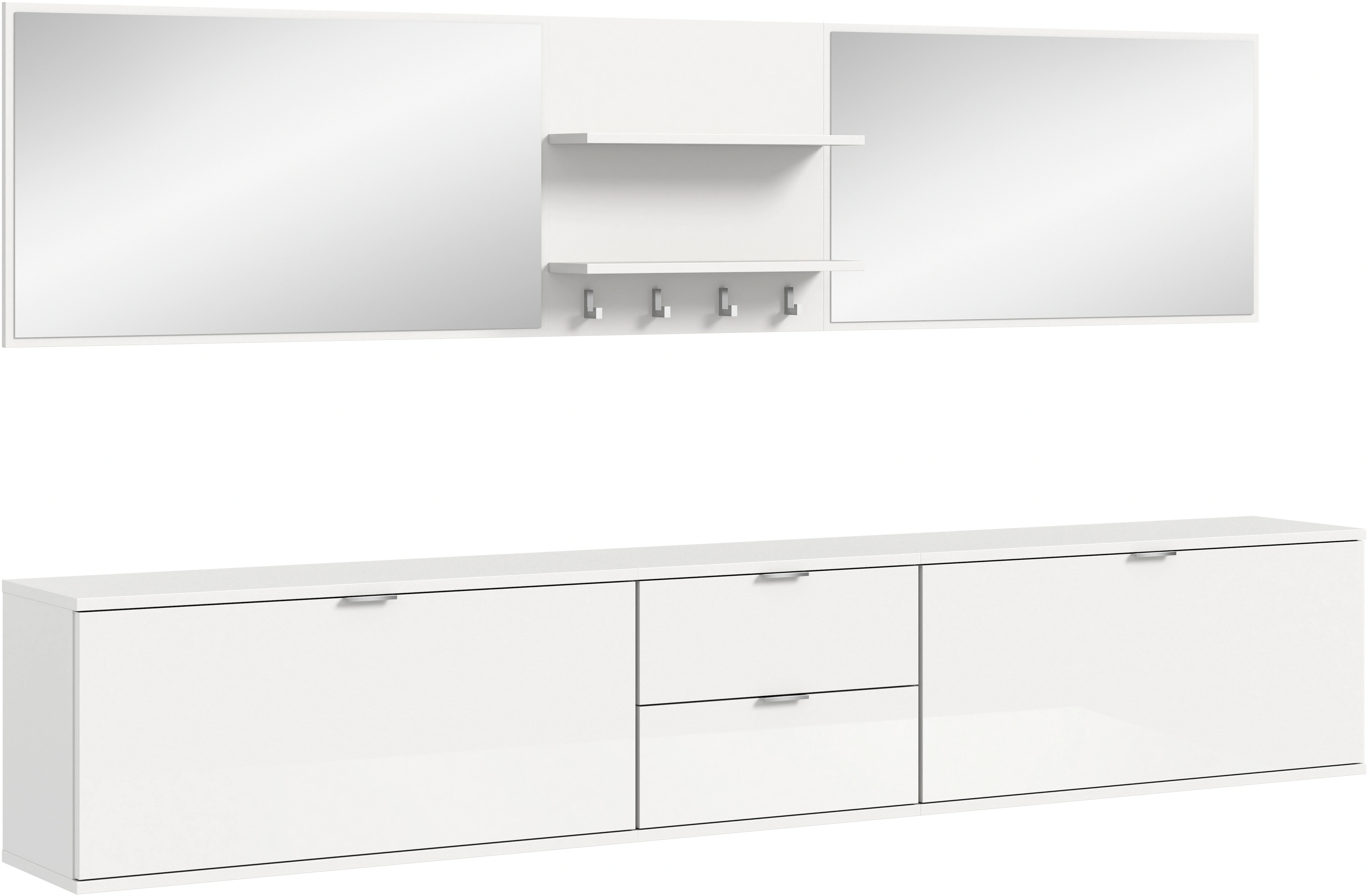 INOSIGN Garderoben-Set "Trondheim, Garderobenset 6-tlg. Breite 236 cm,", (6 günstig online kaufen