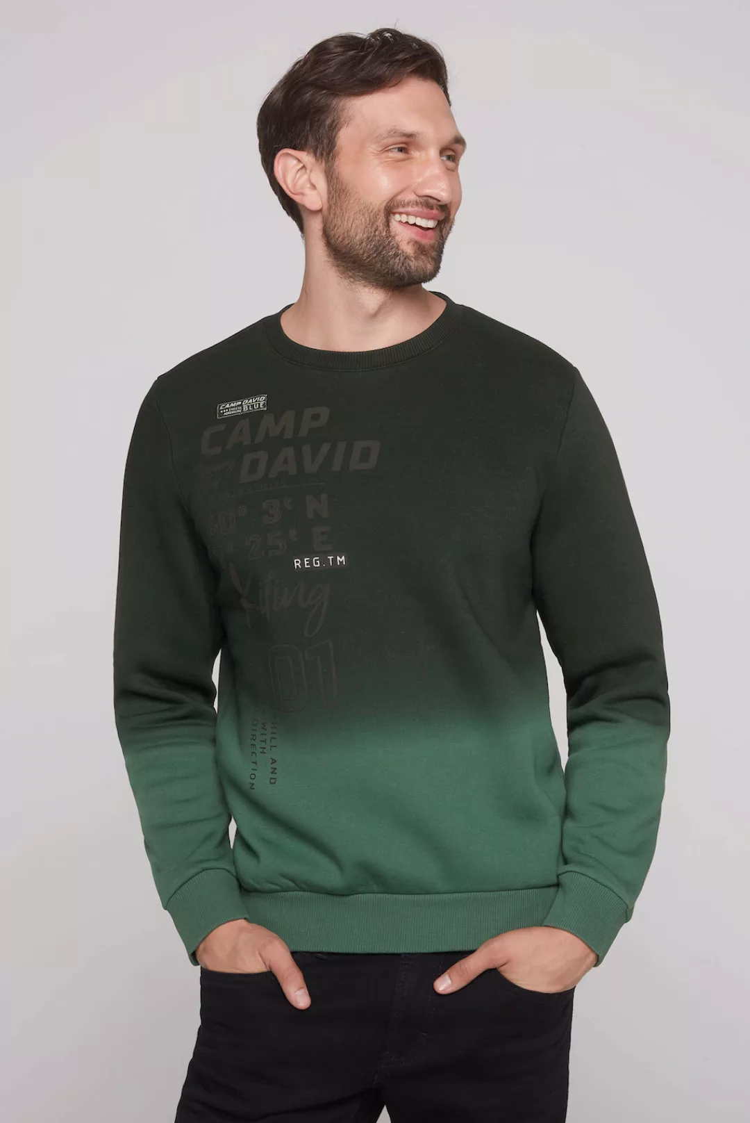 CAMP DAVID Sweater, mit Baumwolle günstig online kaufen