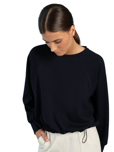 feminines Sweatshirt, marine günstig online kaufen