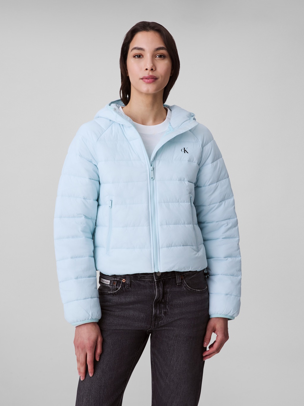 Calvin Klein Jeans Steppjacke "LGHTWGHT QLTD JCKT P", mit Kapuze, Mit Rundh günstig online kaufen