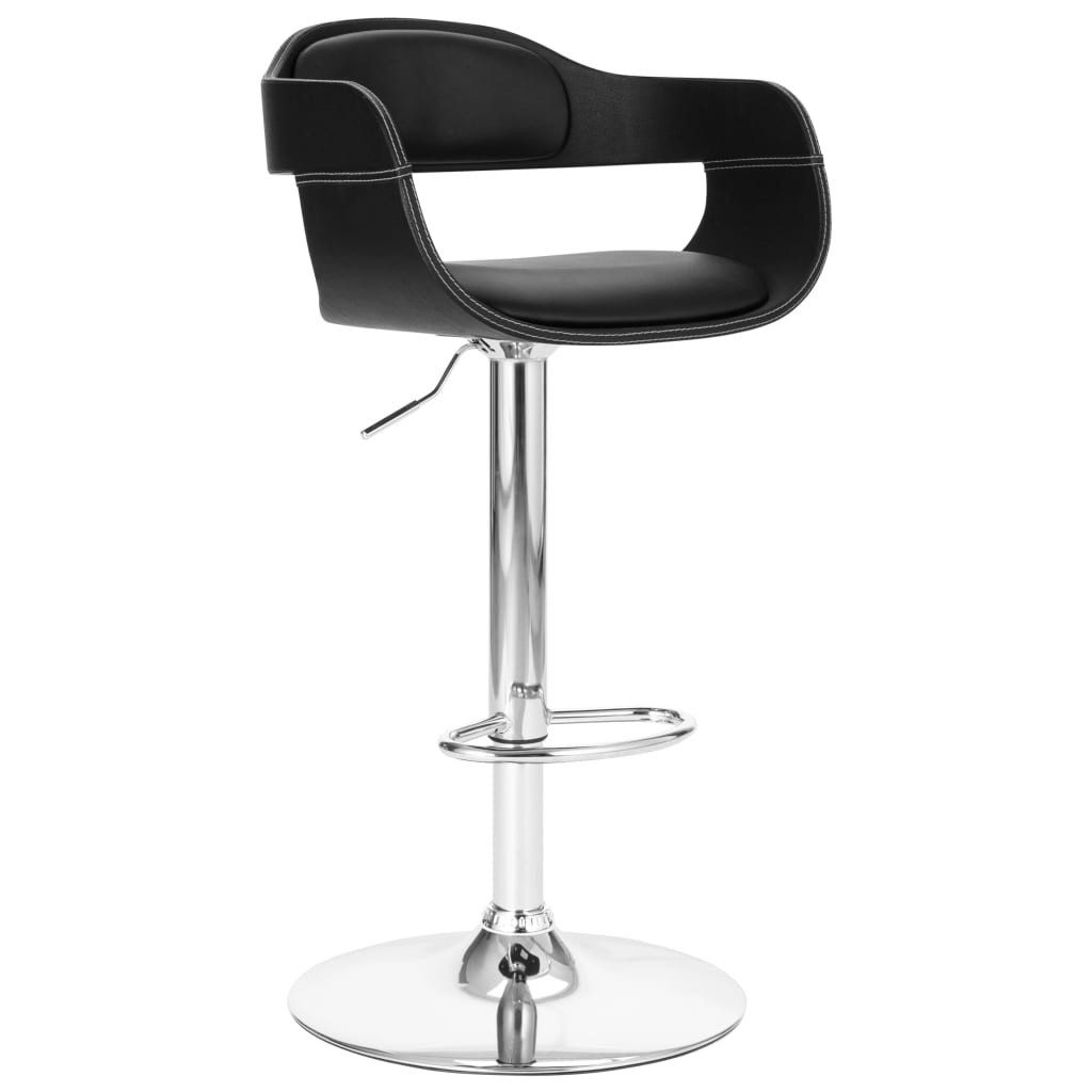 vidaXL Barhocker Barhocker Schwarz Kunstleder (1 günstig online kaufen