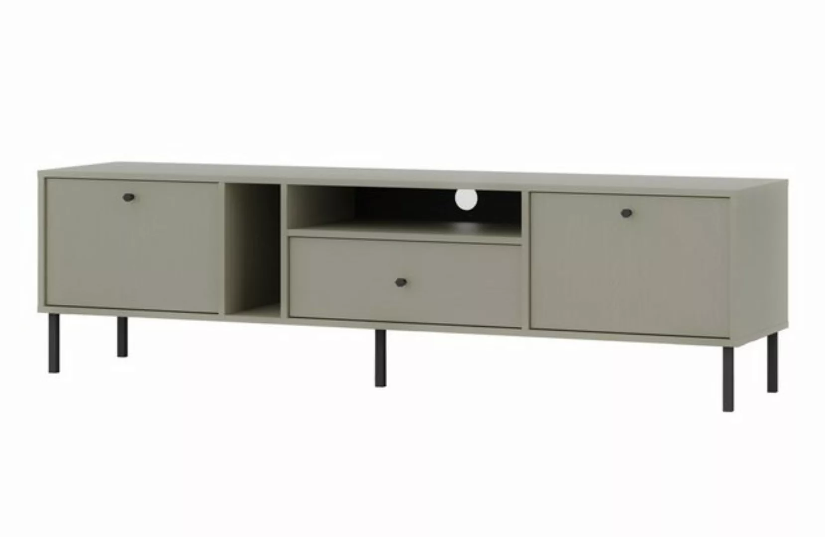 Furnix TV-Schrank Tonkin Kabinett Sideboard mit zwei Schränken und Schublad günstig online kaufen