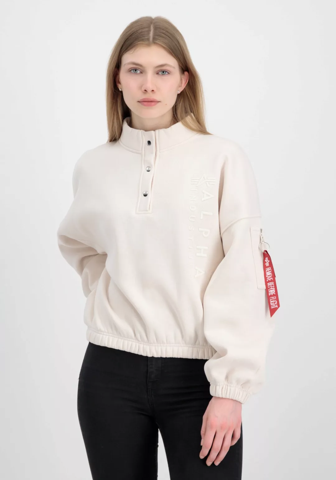 Alpha Industries Sweater "Alpha Industries Women - Sweatshirts EMB HC OS Sw günstig online kaufen