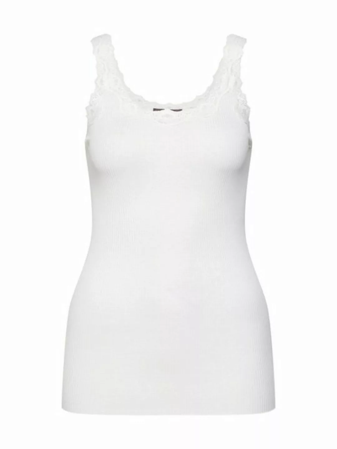 rosemunde Tanktop "Babette Silk Top", wunderschöner, umgedrehter Vintage-Sp günstig online kaufen