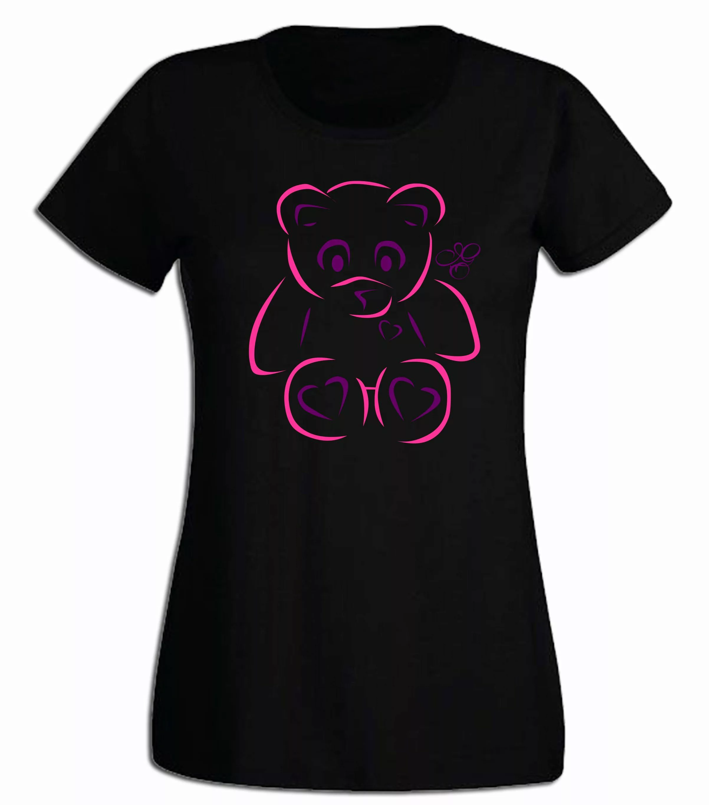 G-graphics T-Shirt Damen T-Shirt - Teddy günstig online kaufen