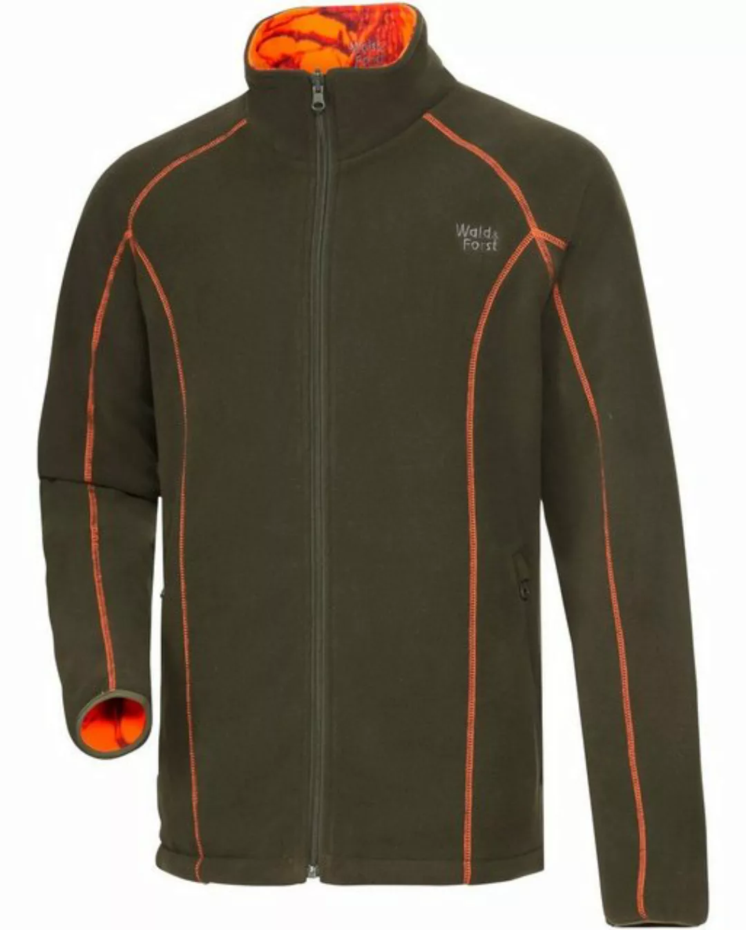 Wald & Forst Fleecejacke Wende-Signalfleecejacke günstig online kaufen