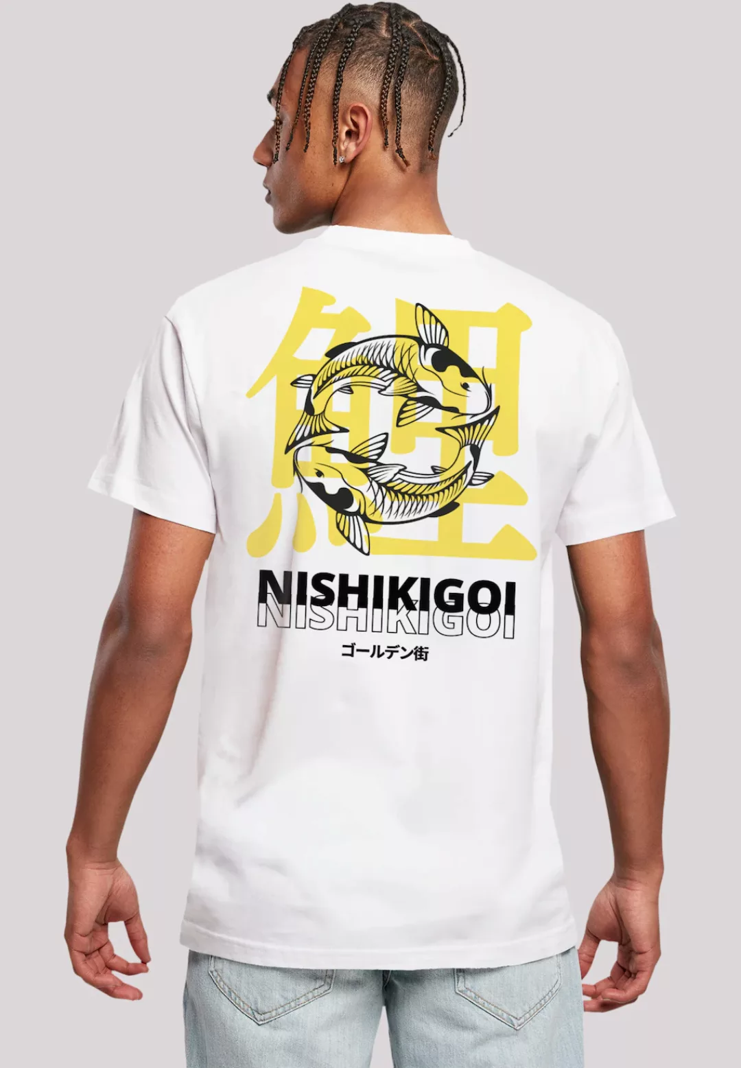 F4NT4STIC T-Shirt "Koi Golden Gai", Print günstig online kaufen