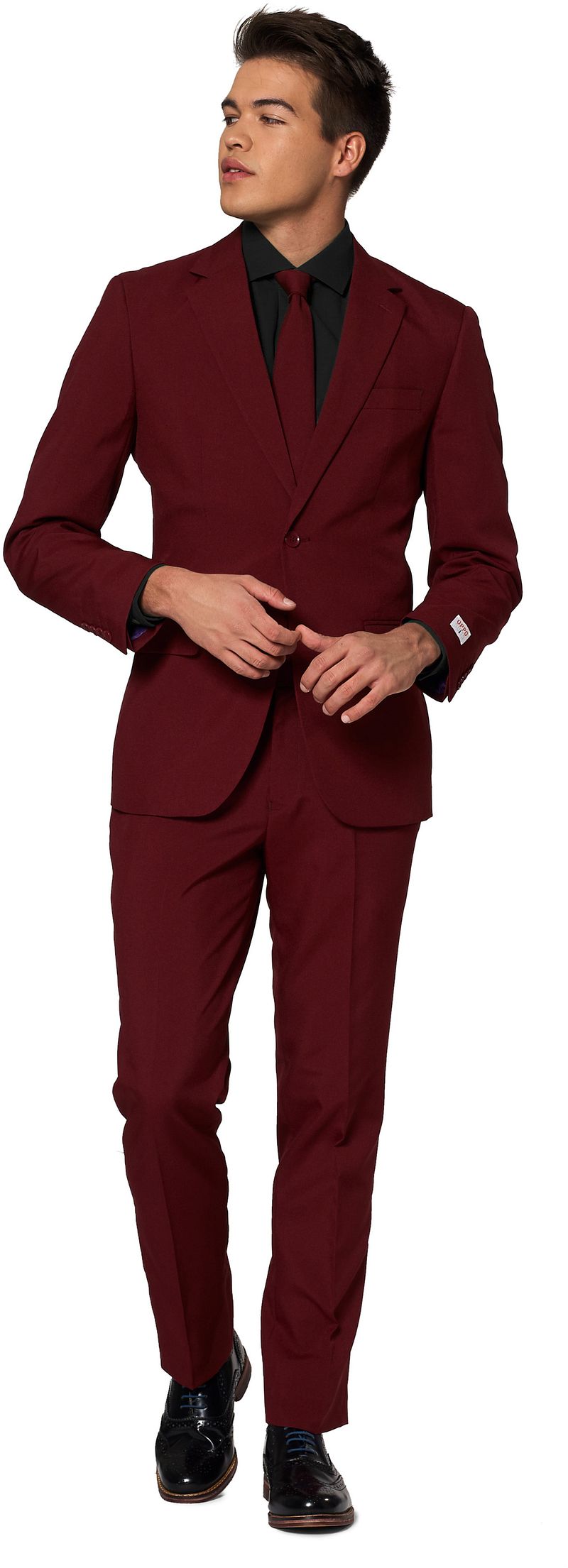 OppoSuits Anzug Blazing Burgundy - Größe 56 günstig online kaufen