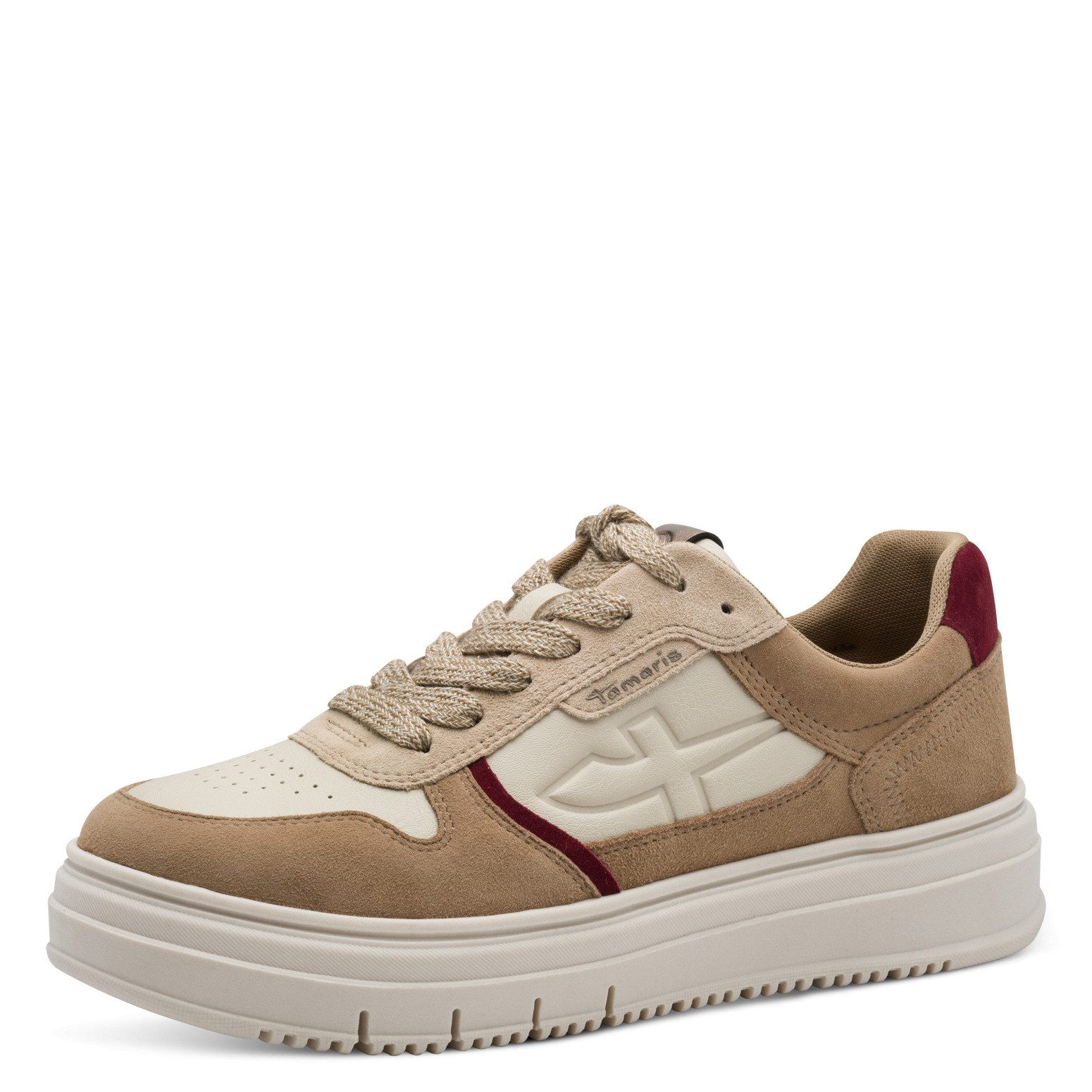 Tamaris Plateausneaker, Trendsneaker, Freizeitschuh, Schnürschuh im günstig online kaufen