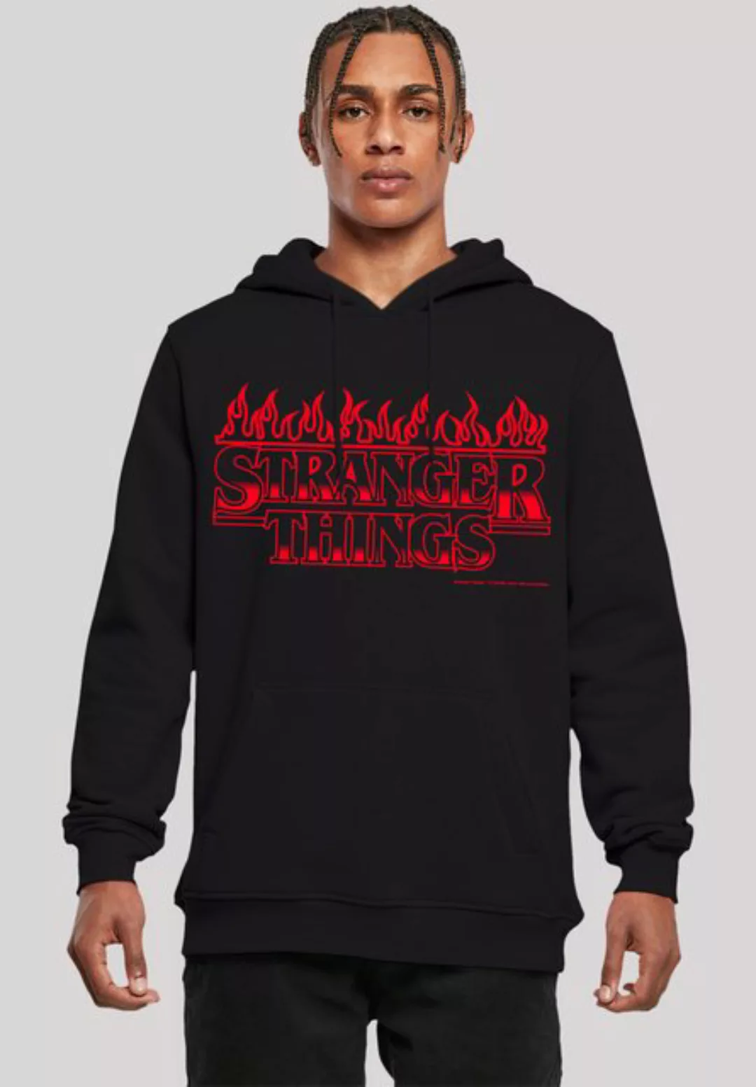 F4NT4STIC Kapuzenpullover Stranger Things Flames Netflix TV Series Premium günstig online kaufen