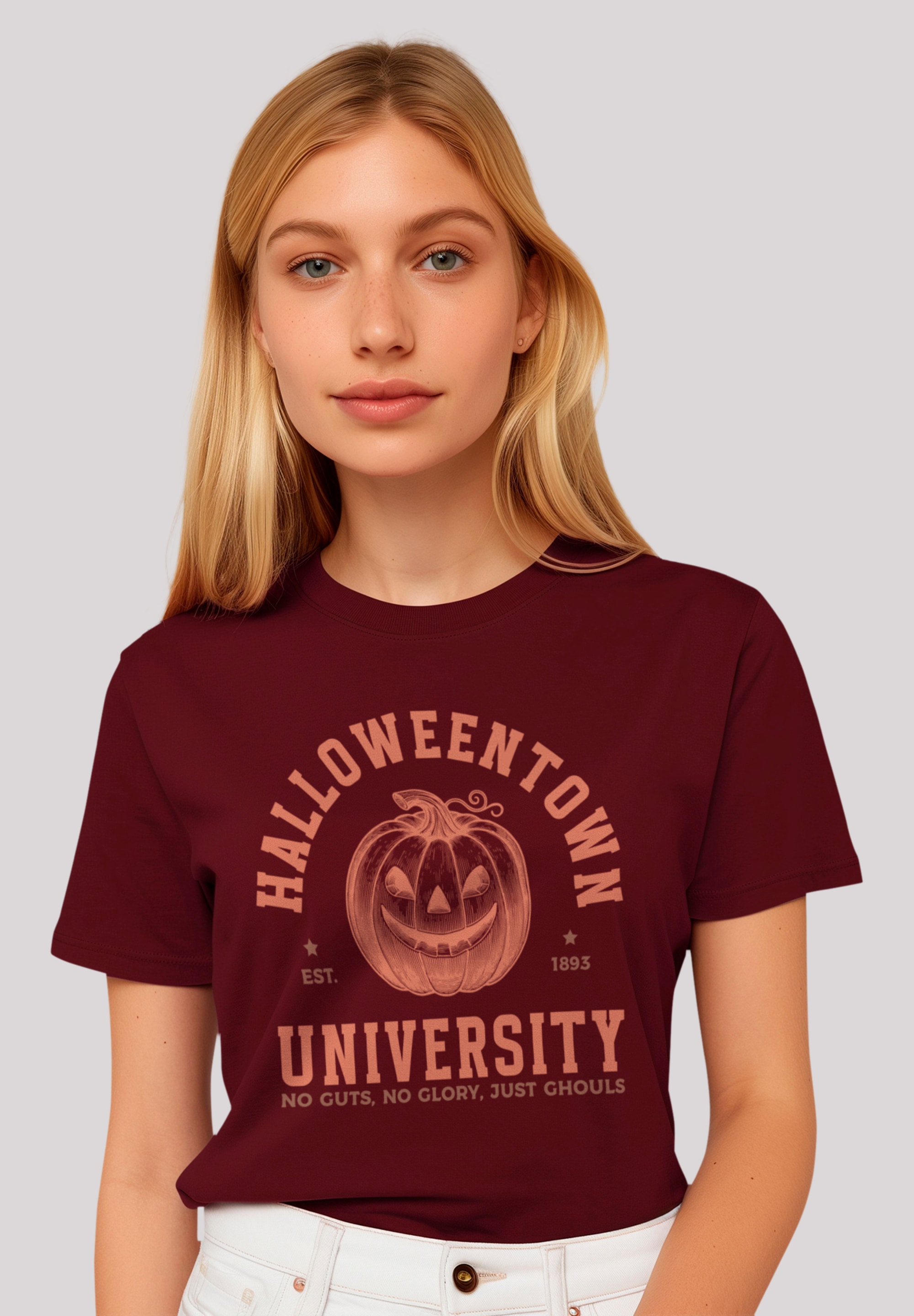 F4NT4STIC T-Shirt "Halloween University Halloweentown pumpkin", Premium Qua günstig online kaufen