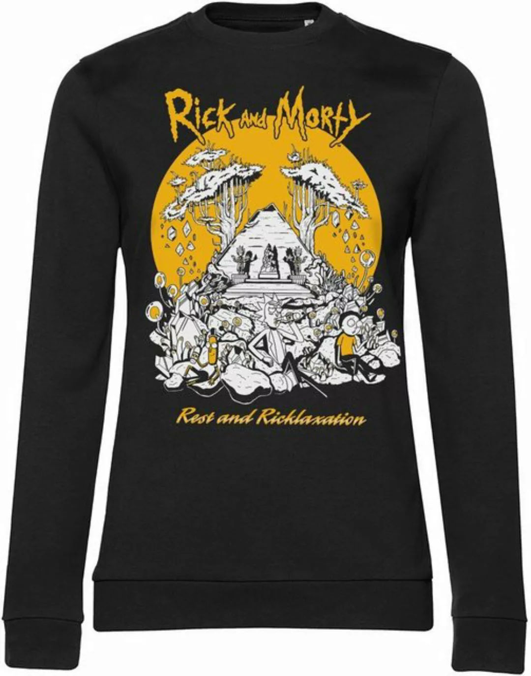 Rick and Morty Rundhalspullover günstig online kaufen