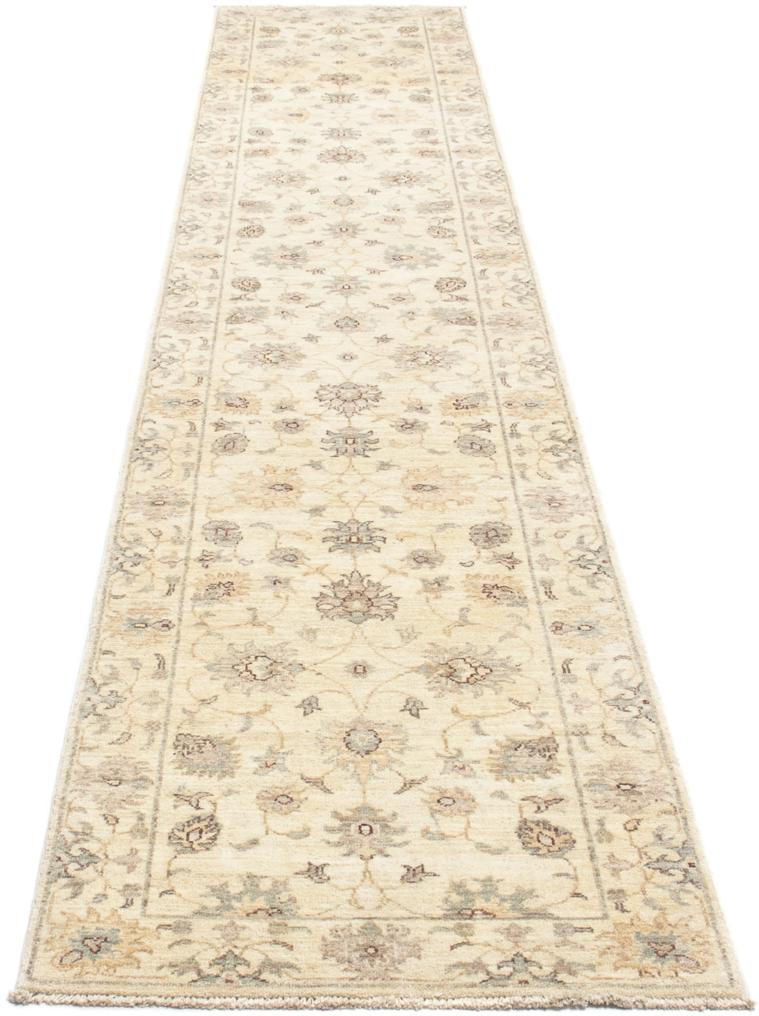 morgenland Orientteppich »Ziegler - 392 x 75 cm - beige«, rechteckig, Wohnz günstig online kaufen