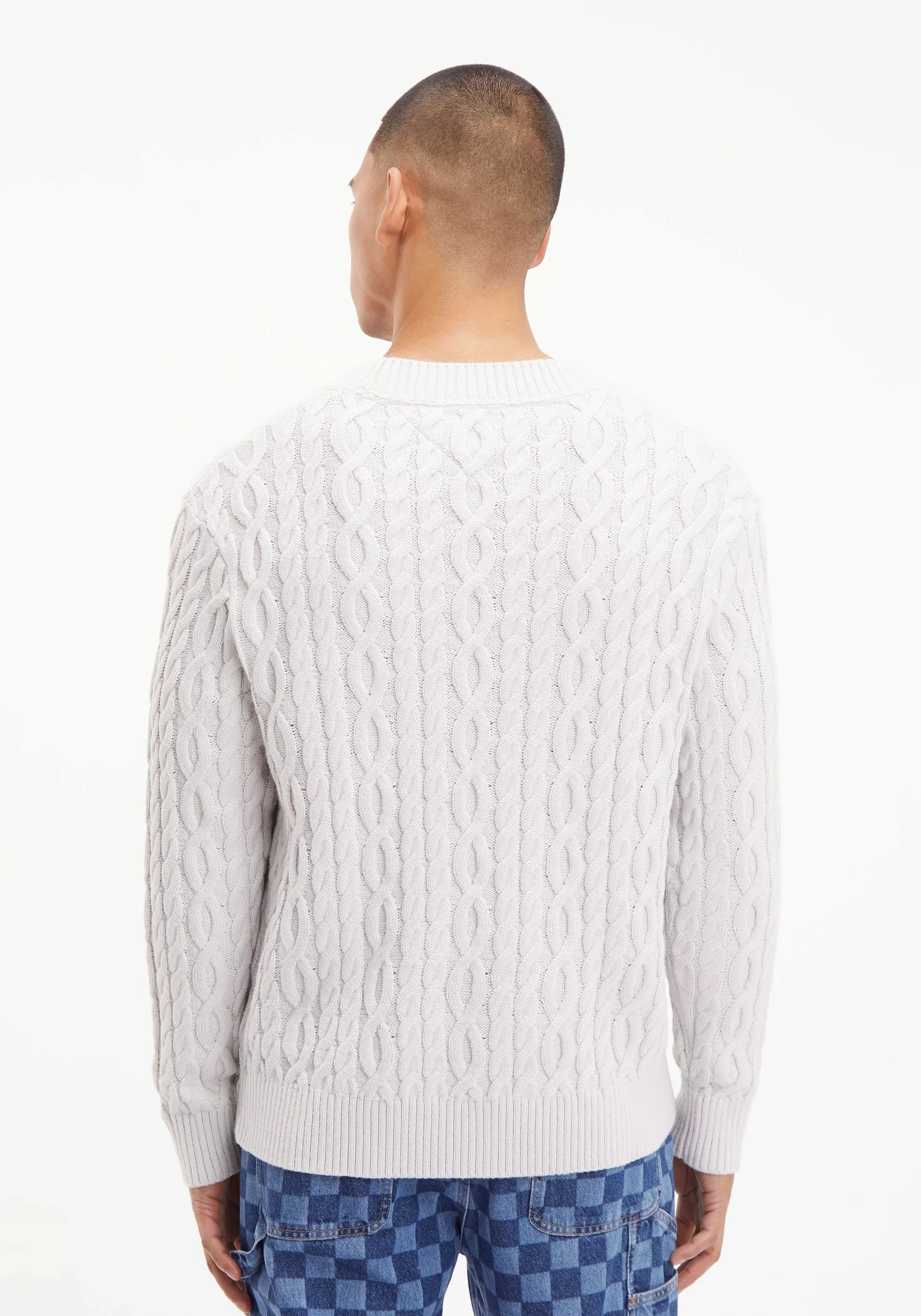 Tommy Jeans Strickpullover TJM RLXD COLLEGIATE günstig online kaufen