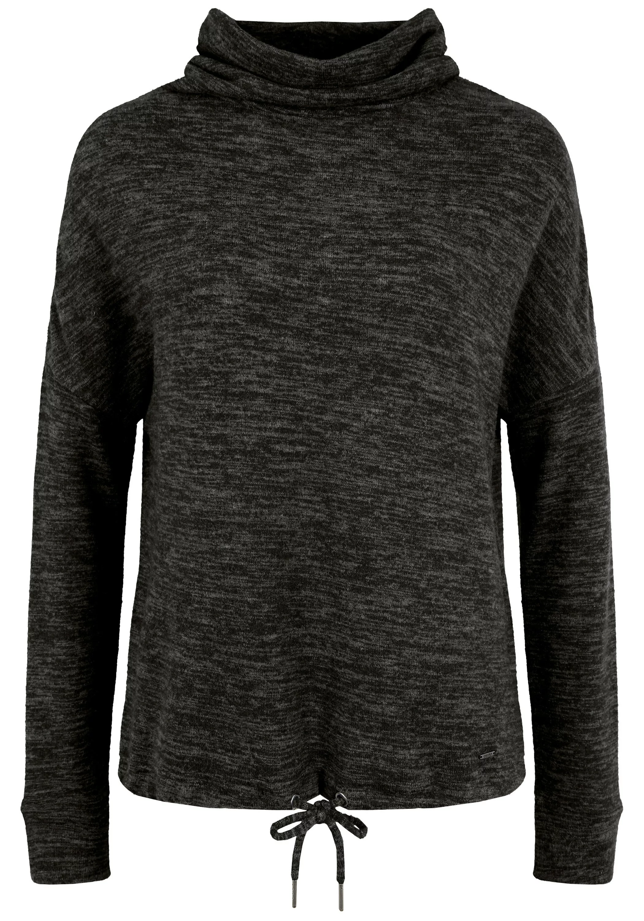 OXMO Hoodie OXBelma Sportlicher Sweatpullover aus Fleece mit Tube-Kragen günstig online kaufen