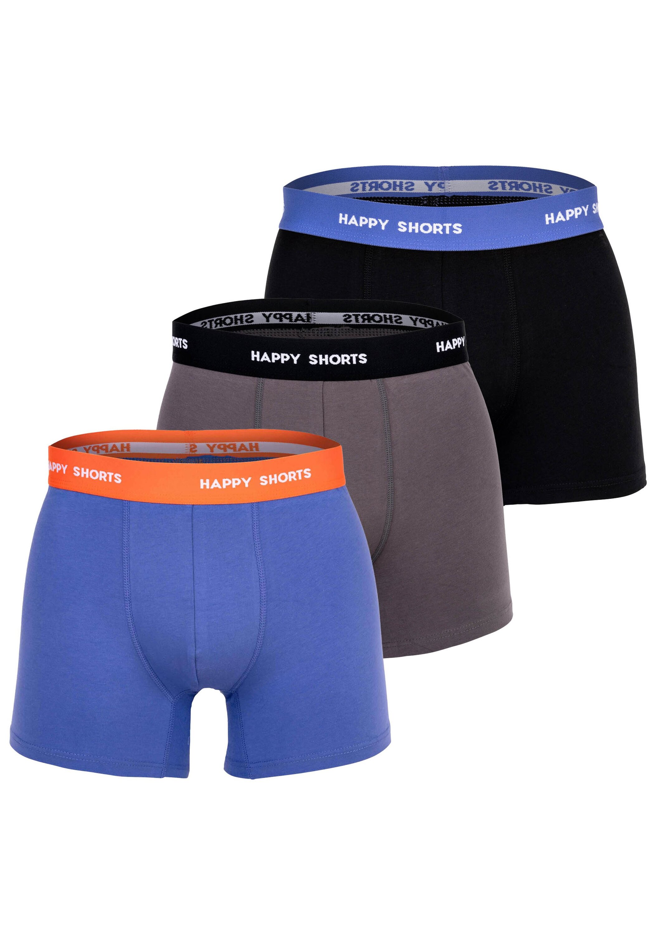 HAPPY SHORTS Boxershorts "Boxershort 3er Pack" günstig online kaufen