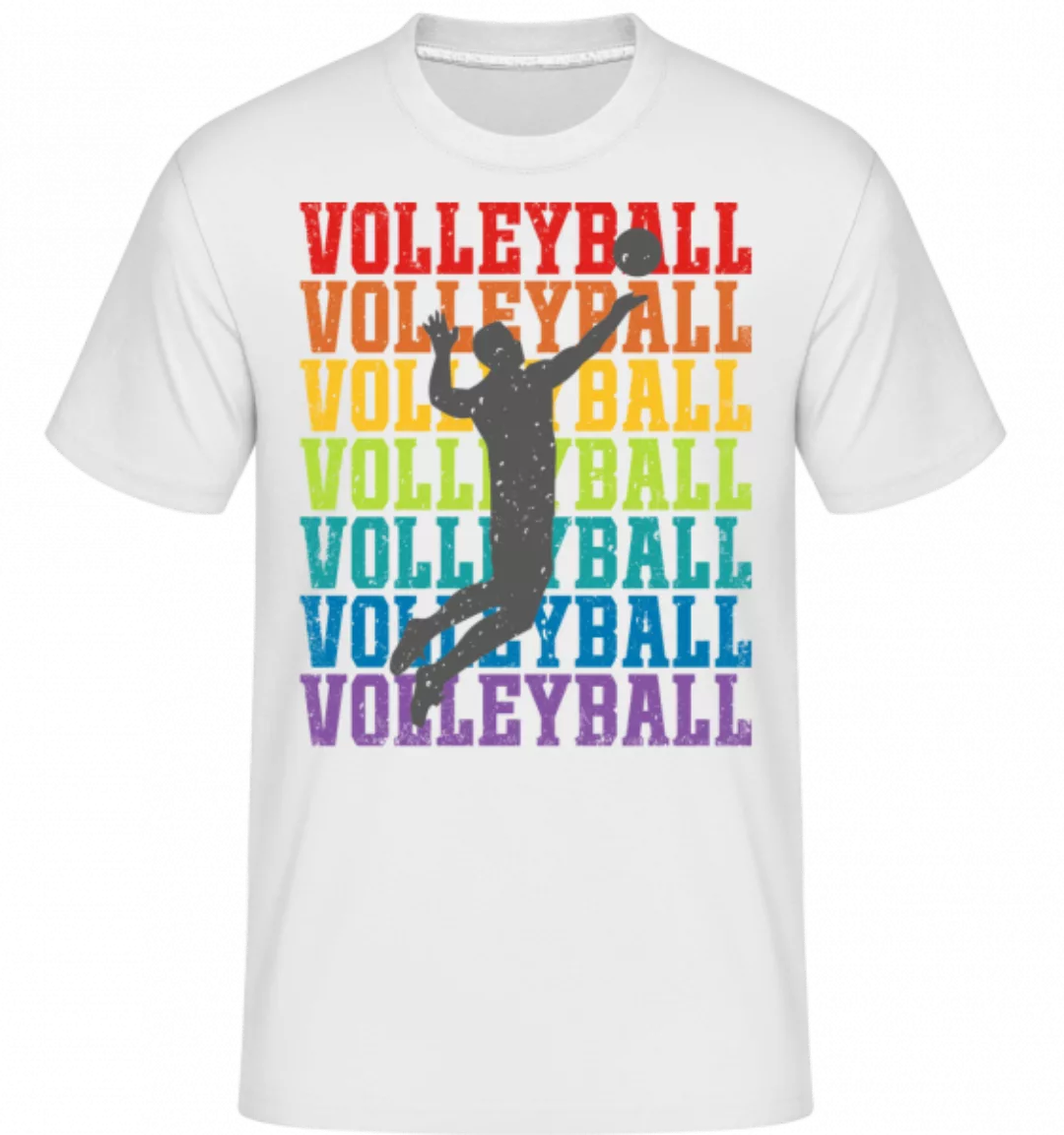 Volleyball Retro Man · Shirtinator Männer T-Shirt günstig online kaufen