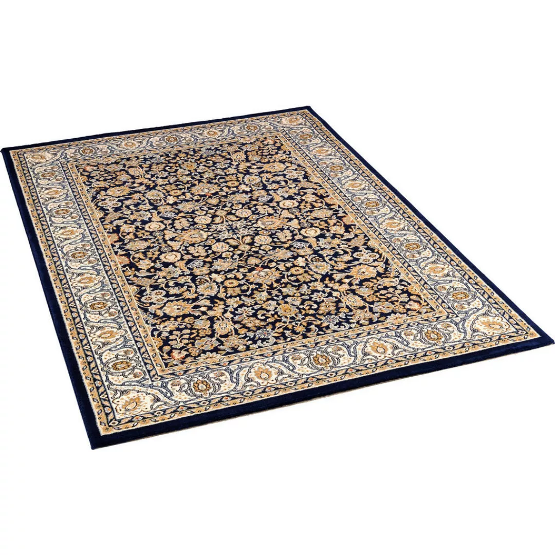 Webteppich Kashmar blau B/L: ca. 80x150 cm günstig online kaufen