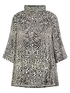 Bluse zum Schlupfen Emilia Lay schwarz günstig online kaufen