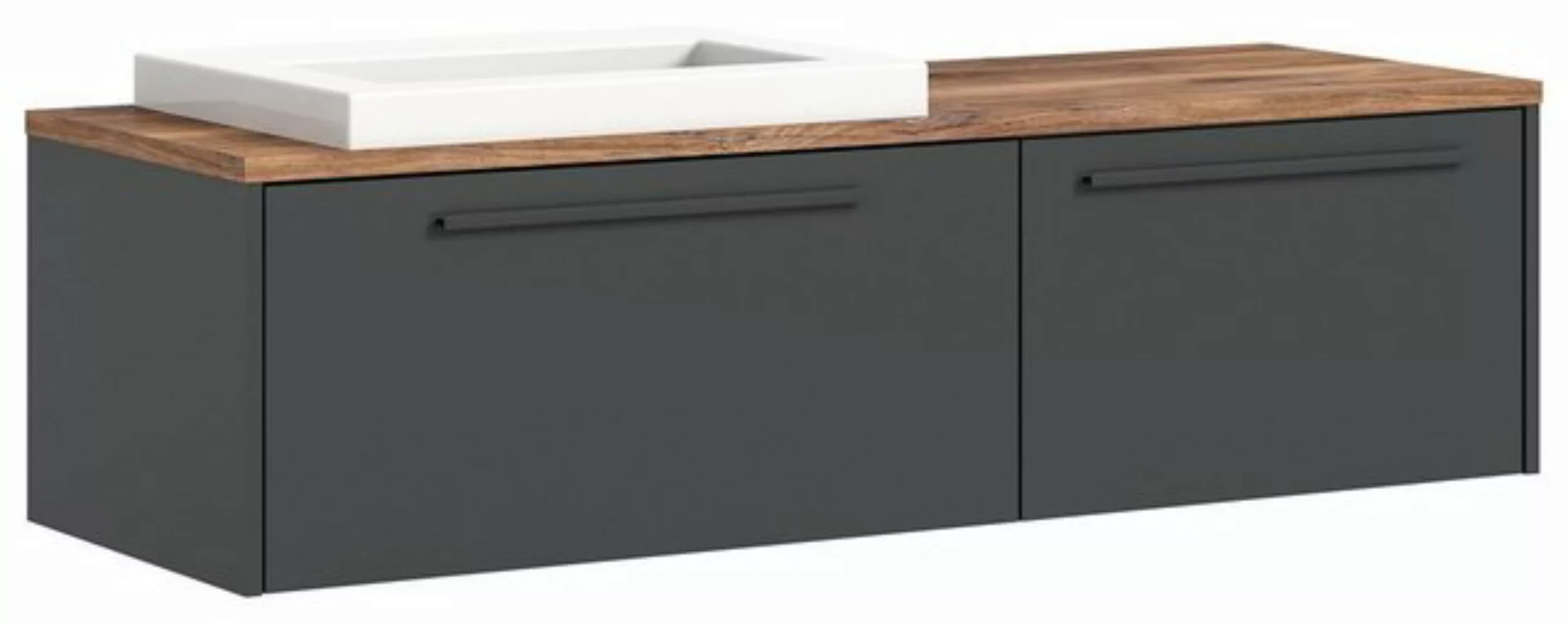 ebuy24 Waschbeckenschrank Ramon Waschbeckenunterschrank 140cm 2 Schubladen günstig online kaufen