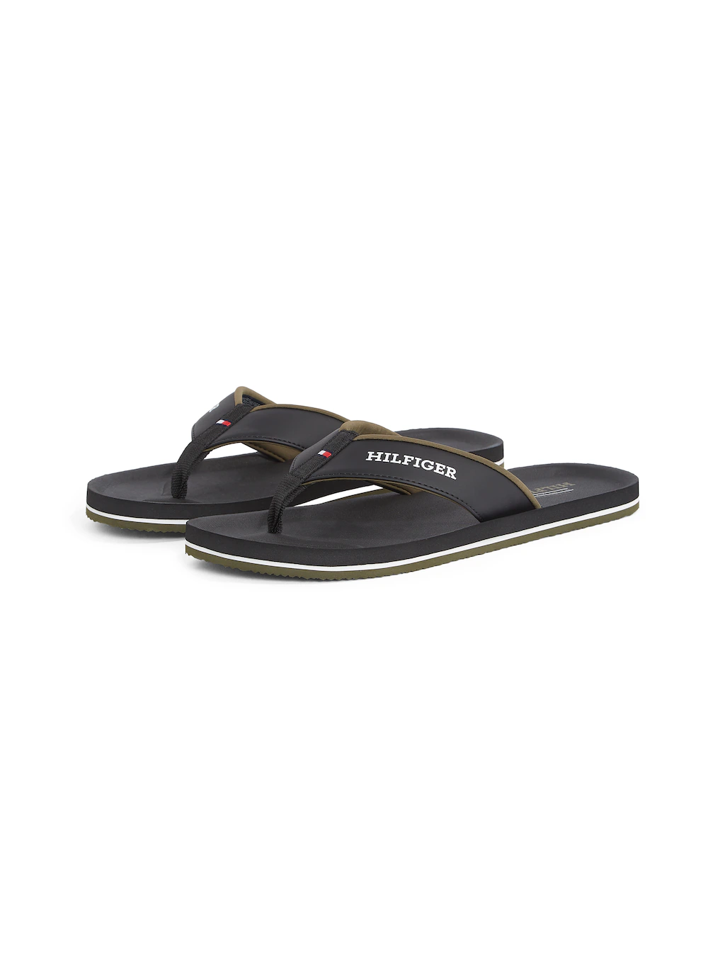 Tommy Hilfiger Zehentrenner "PADDED COMFORT HILFIGER B SANDAL", Sommerschuh günstig online kaufen