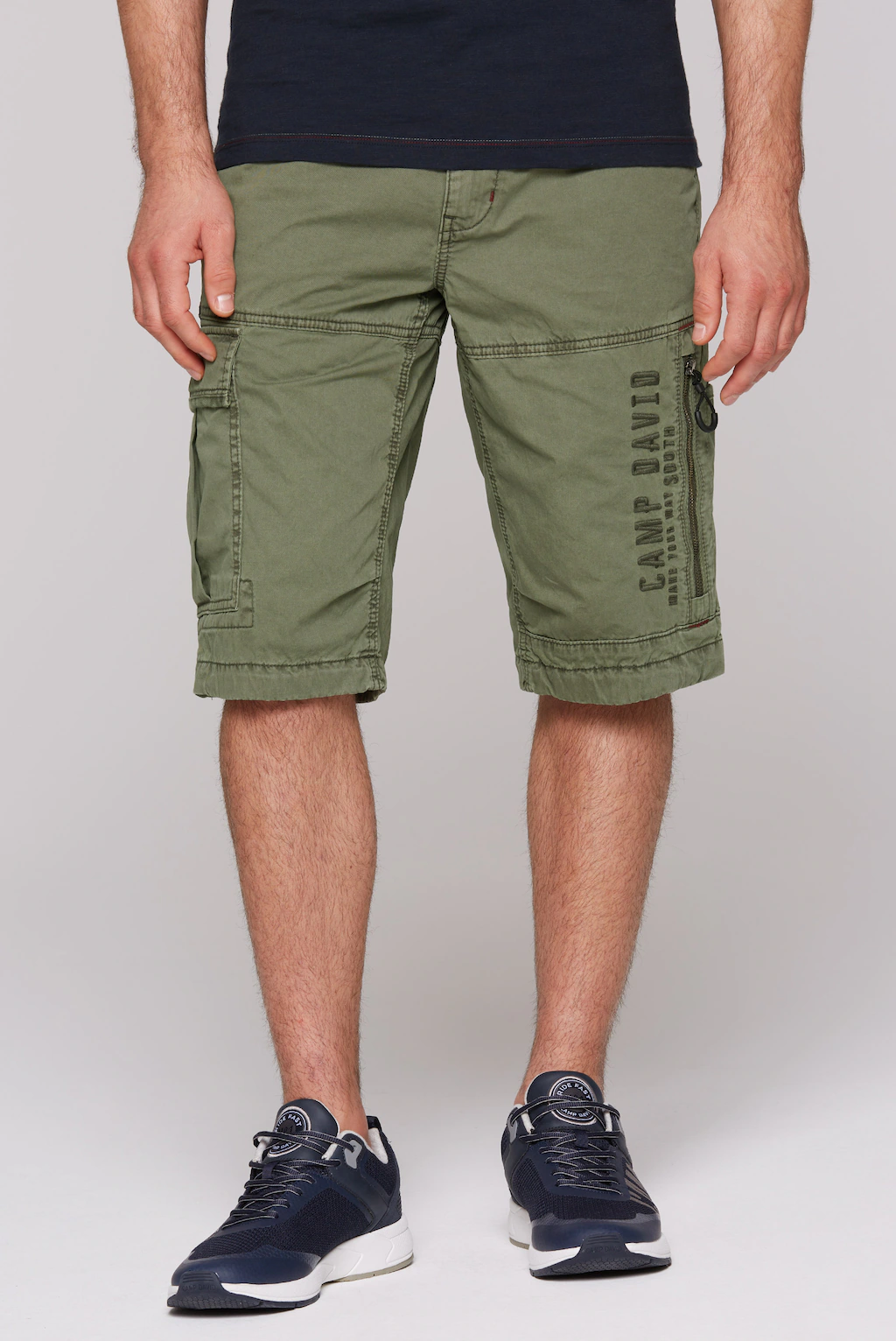 CAMP DAVID Cargoshorts, mit Bindeband günstig online kaufen