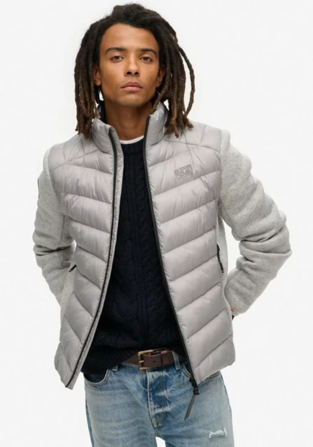 Superdry Steppjacke STORM KNIT HYBRID PADDED JKT günstig online kaufen