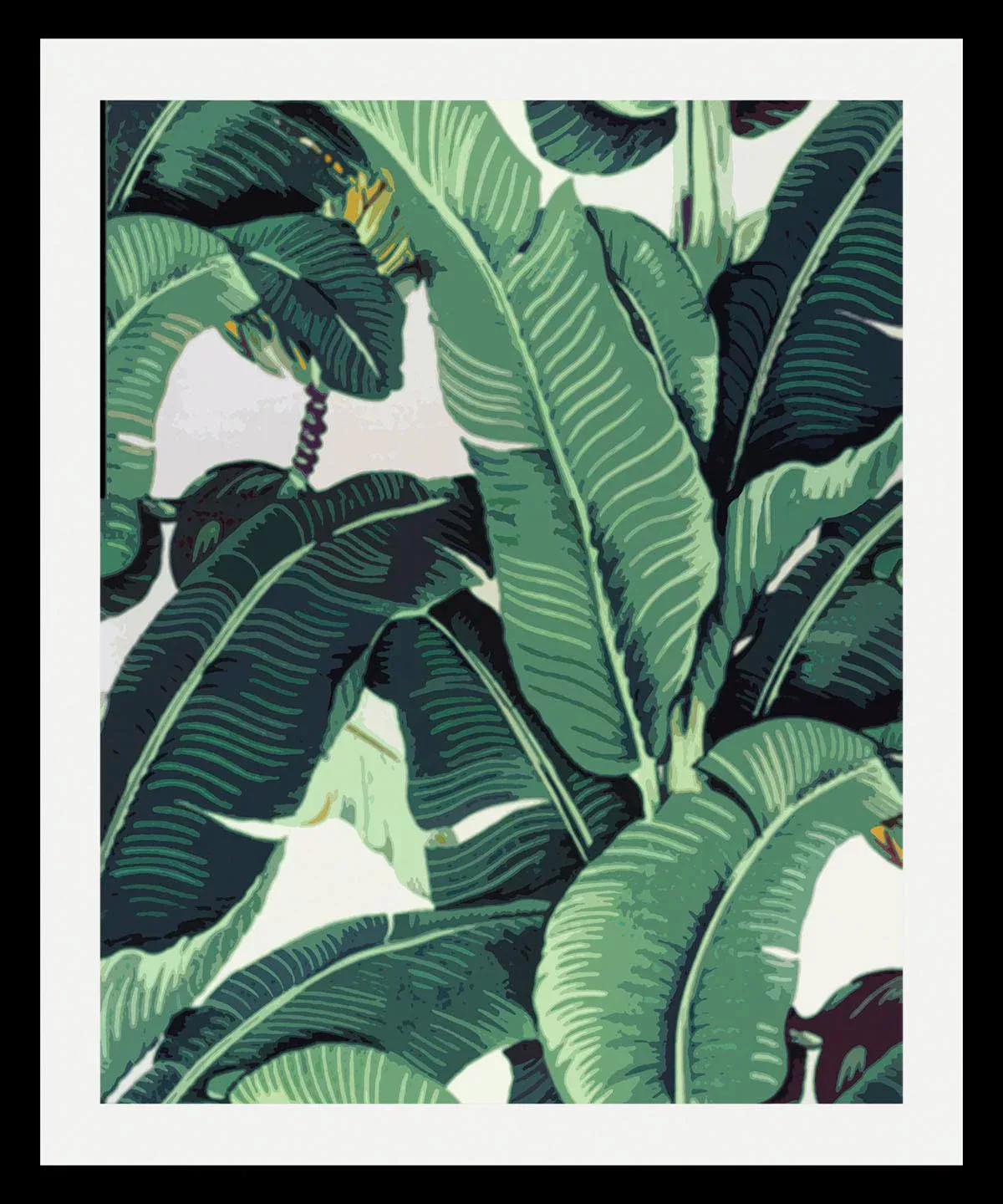 queence Bild "Blätter", in 3 Größen, gerahmt günstig online kaufen