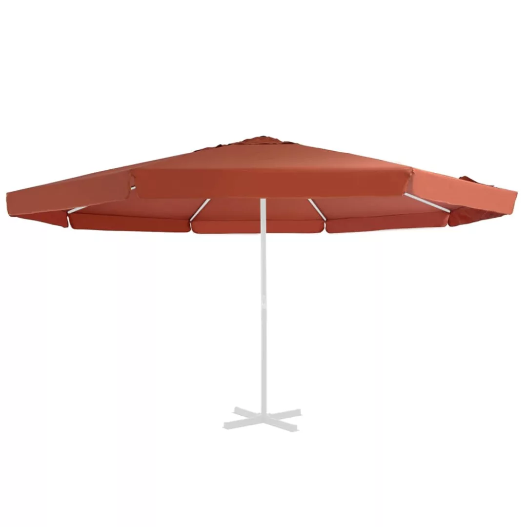 Ersatzbezug Für Sonnenschirm Terracotta-rot 500 Cm günstig online kaufen