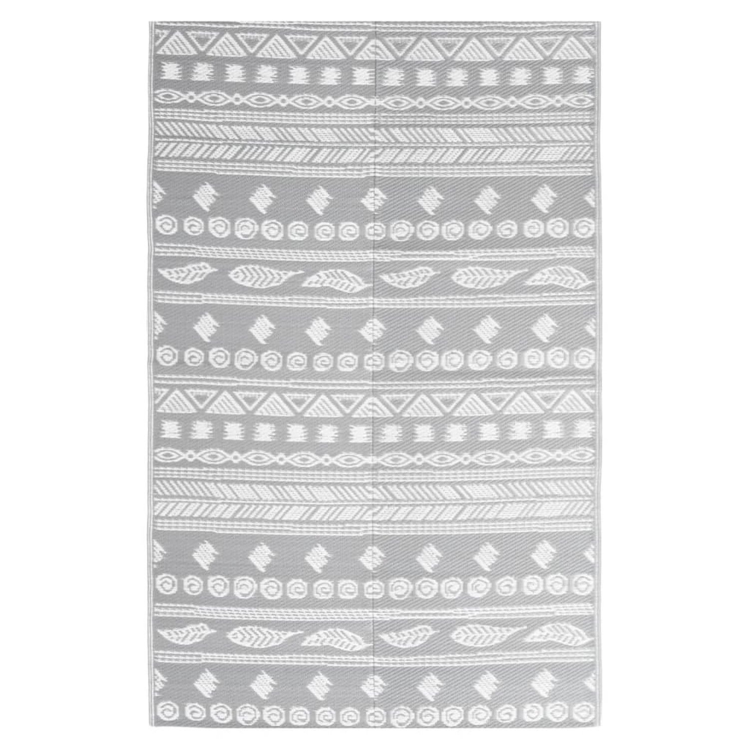 vidaXL Outdoorteppich Grau 140x200 Cm Pp 1085911 günstig online kaufen