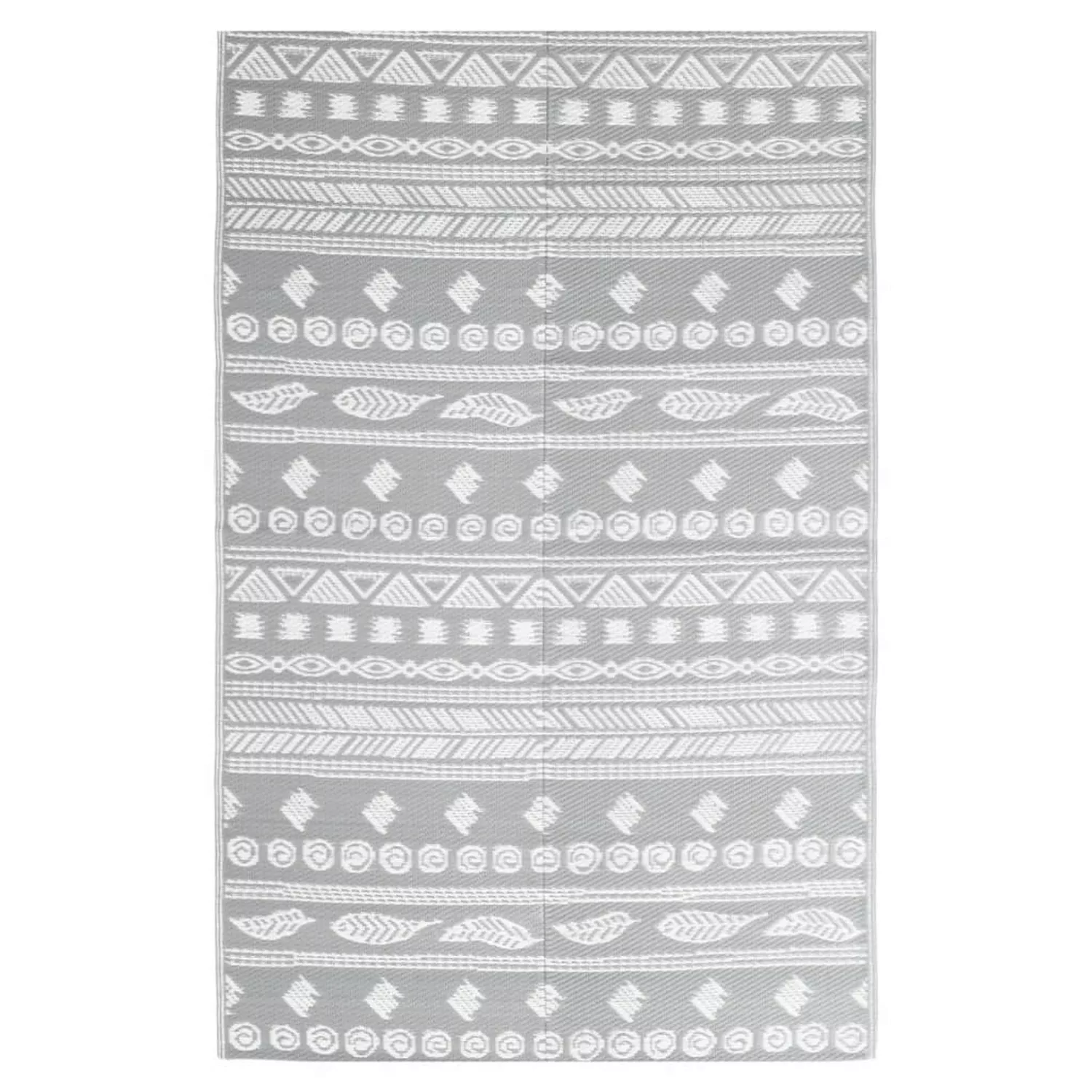 vidaXL Outdoorteppich Grau 140x200 Cm Pp 1085911 günstig online kaufen